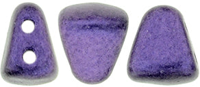Nib-Bit Beads, Metallic Suede Purple, 8 grams