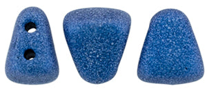 Nib-Bit Beads, Metallic Suede Blue, 8 grams