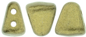 Nib-Bit Beads, Metallic Suede Gold, 8 grams