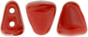 Nib-Bit Beads, Opaque Red, 8 grams