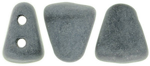 Nib-Bit Beads, Matte Hematite, 8 grams