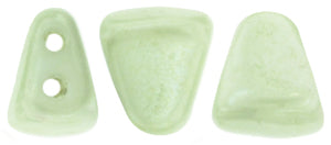 Nib-Bit Beads, Luster Opaque Prairie Green, 8 grams