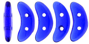 CzechMates Two Hole Crescent, Cobalt