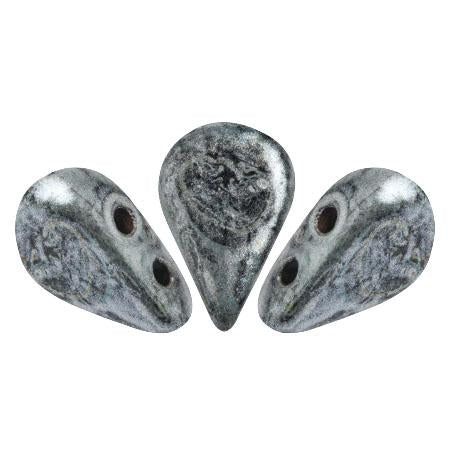 Amos® Par Puca®, AMS-2398-65321, Metallic Matte Old Silver Spotted