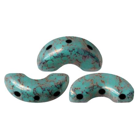 Arcos® Par Puca®, ARC-6313-15496, Opaque Green Turquoise Bronze