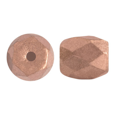 Baros Par Puca®, Czech glass bead, Copper Gold Matte, 10 grams