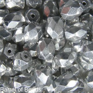 Baros Par Puca®, Czech glass bead, Silver, 10 grams