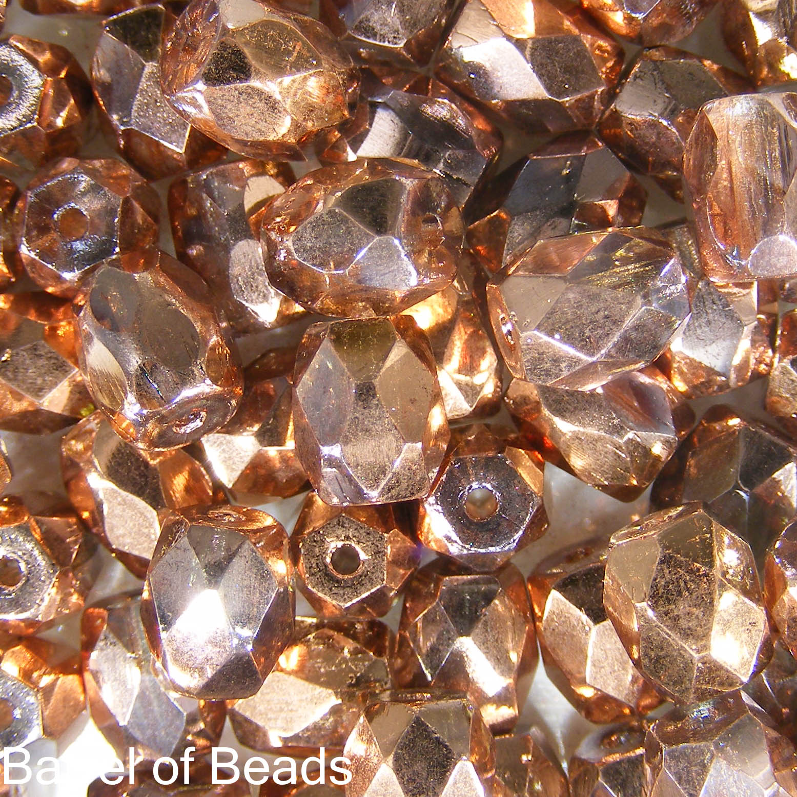 Baros Par Puca®, Czech glass bead, Full Capri Gold, 10 grams