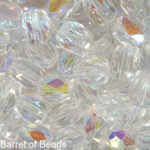 Baros Par Puca®, Czech glass bead, Crystal AB, 10 grams