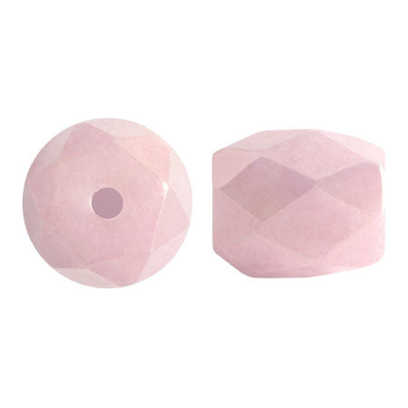 Baros Par Puca®, Czech glass bead, Opaque Lt Rose Ceramic Look, 10 grams