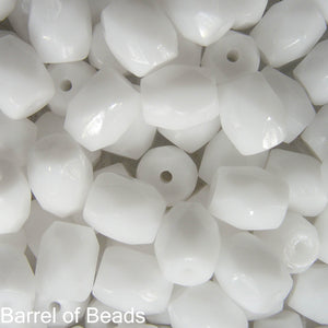 Baros Par Puca®, Czech glass bead, Opaque White, 10 grams