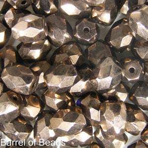 Baros Par Puca®, Czech glass bead, Dark Bronze, 10 grams