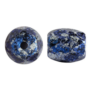 Baros Par Puca®, Czech glass bead, Tweedy Blue, 10 grams
