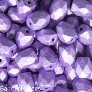 Baros Par Puca®, Czech glass bead, Metallic Matte Purple, 10 grams