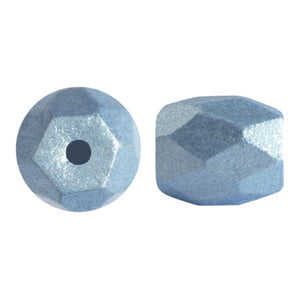 Baros Par Puca®, Czech glass bead, Metallic Matte Light Blue, 10 grams
