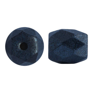 Baros Par Puca®, Czech glass bead, Metallic Matte Dark Blue, 10 grams