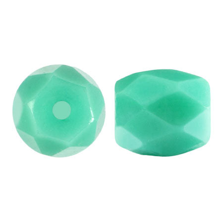 Baros Par Puca® Czech glass bead, Frost Jade, 10 grams