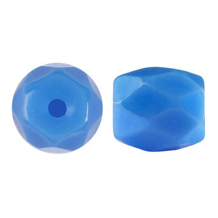 Baros Par Puca® Czech glass bead, Frost Blue Lagoon, 10 grams
