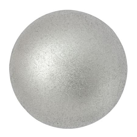 Cabochans Par Puca®, CAB18-0003-01700, Silver Aluminum Matte