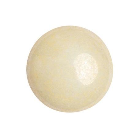 Cabochans Par Puca®, CAB18-0300-14401, Opaque Ivory Ceramic Look