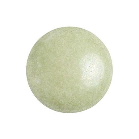 Cabochans Par Puca®, CAB18-0300-14457, Opaque Light Green Ceramic Look