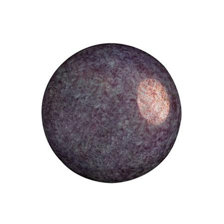 Cabochans Par Puca®, CAB18-0300-15726, Opaque Mix Amethyst/Gold Ceramic Look
