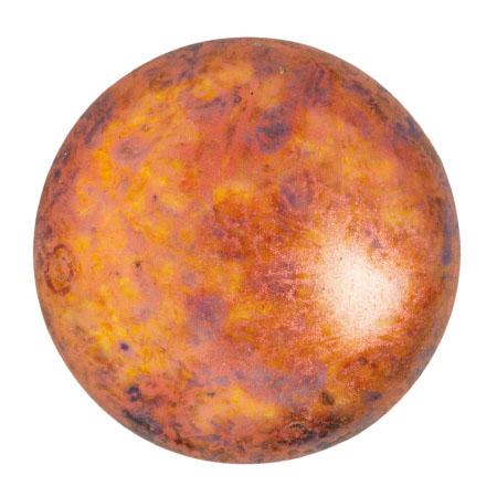 Cabochans Par Puca®, CAB25-0003-65324, Crystal Copper Spotted