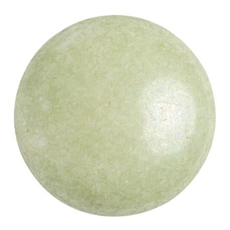 Cabochans Par Puca®, CAB25-0300-14457, Opaque Light Green Ceramic Look