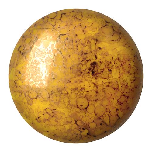 Cabochans Par Puca®, CAB25-8312-15496, Opaque Jonquil Bronze