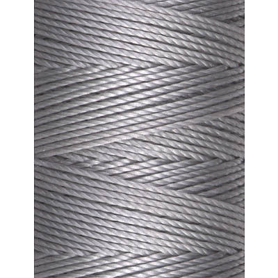 C-LON Bead Cord, Argentum - 0.5mm, 92 Yard Spool - Barrel of Beads