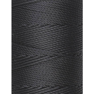 C-LON Bead Cord, Black - 0.5mm, 92 Yard Spool - Barrel of Beads