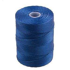 C-LON Bead Cord, Blue Lagoon - 0.5mm, 92 Yard Spool - Barrel of Beads