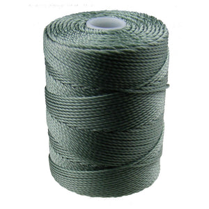 C-LON Bead Cord, Celadon - 0.5mm, 92 Yard Spool - Barrel of Beads