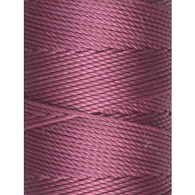 C-LON Bead Cord, Cerise - 0.5mm, 92 Yard Spool - Barrel of Beads