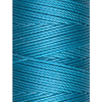 C-LON Bead Cord, Cyan - 0.5mm, 92 Yard Spool - Barrel of Beads