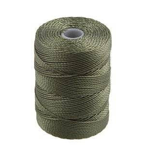 C-LON Bead Cord, Fern - 0.5mm, 92 Yard Spool - Barrel of Beads