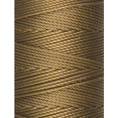 C-LON Bead Cord, Golden Olive - 0.5mm, 92 Yard Spool - Barrel of Beads
