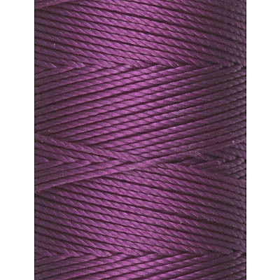 C-LON Bead Cord, Grape - 0.5mm, 92 Yard Spool - Barrel of Beads