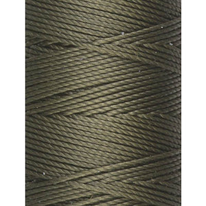C-LON Bead Cord, Green Olive - 0.5mm, 92 Yard Spool - Barrel of Beads