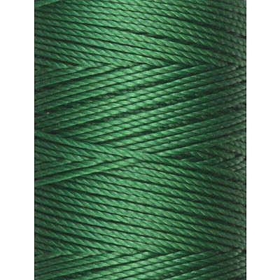 C-LON Bead Cord, Green - 0.5mm, 92 Yard Spool - Barrel of Beads