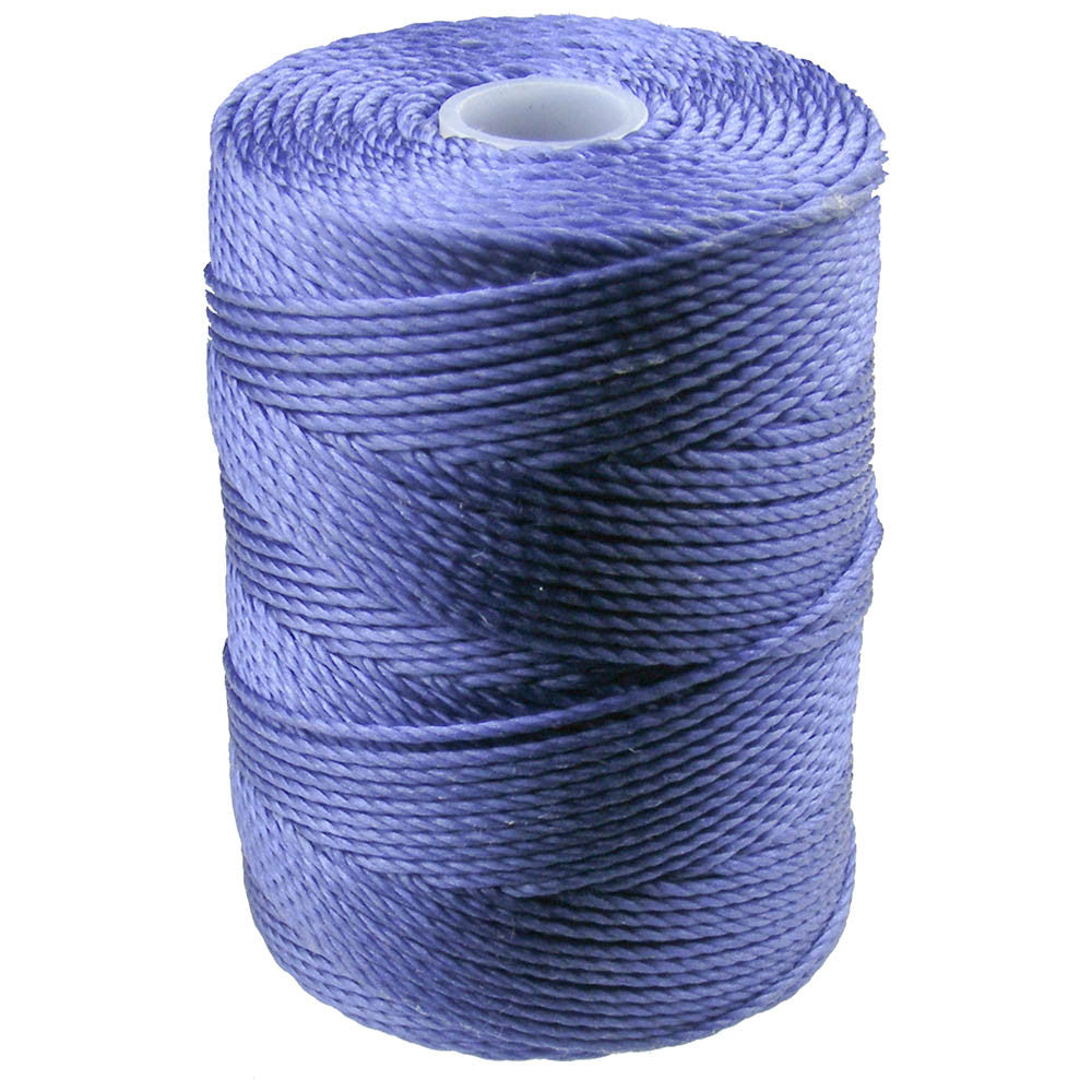 C-LON Bead Cord, Hyacinth - 0.5mm, 92 Yard Spool - Barrel of Beads