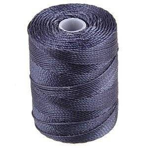 C-LON Bead Cord, Indigo - 0.5mm, 92 Yard Spool - Barrel of Beads