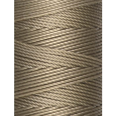 C-LON Bead Cord, Khaki - 0.5mm, 92 Yard Spool - Barrel of Beads