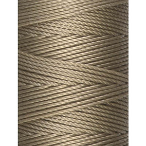 C-LON Bead Cord, Khaki - 0.5mm, 92 Yard Spool - Barrel of Beads