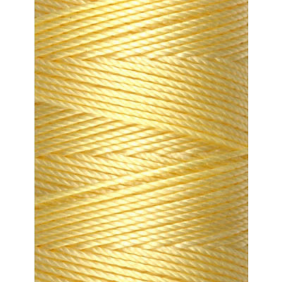 C-LON Bead Cord, Lemon - 0.5mm, 92 Yard Spool - Barrel of Beads
