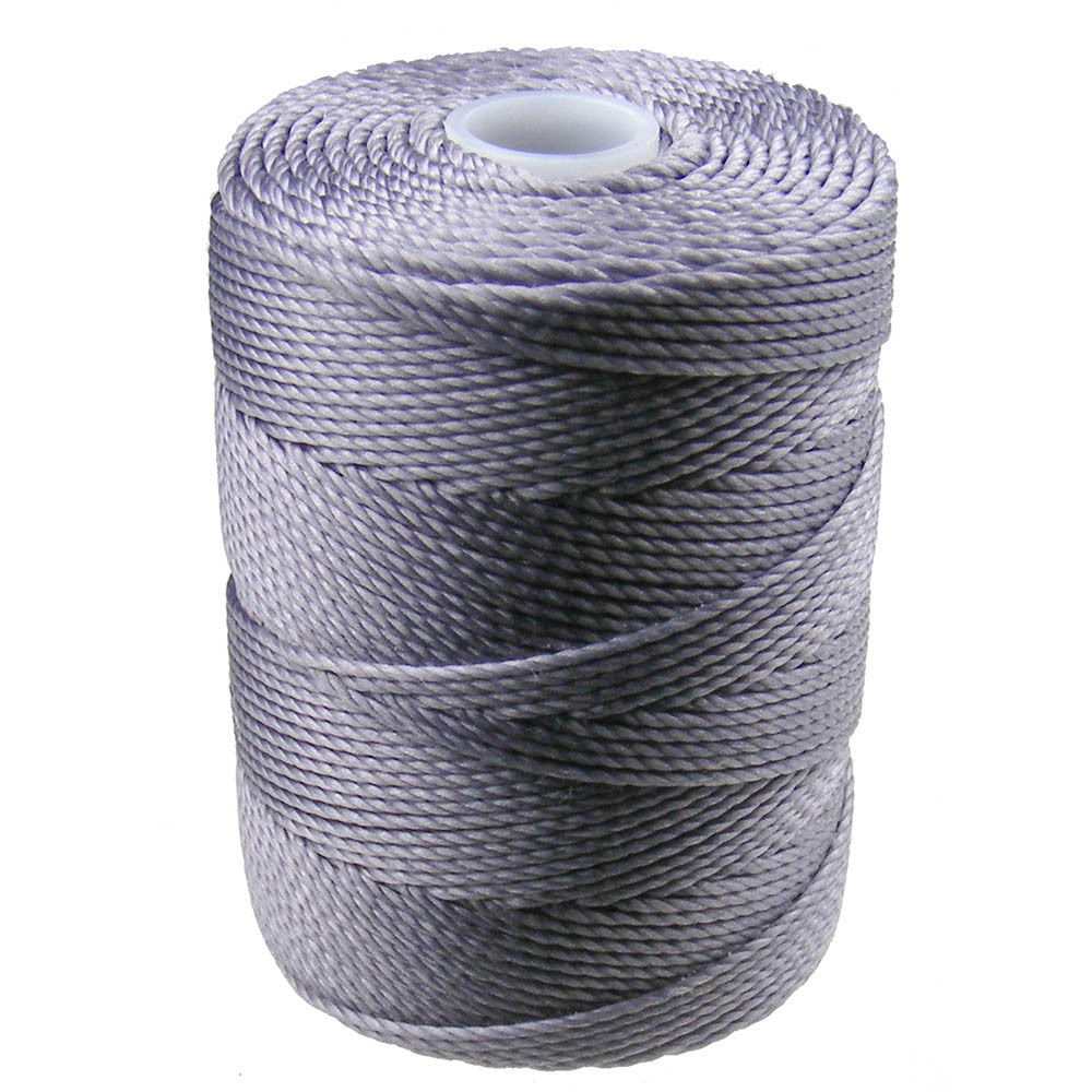 C-LON Bead Cord, Lavender - 0.5mm, 92 Yard Spool - Barrel of Beads