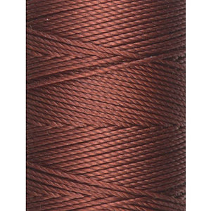 C-LON Bead Cord, Mahogany - 0.5mm, 92 Yard Spool - Barrel of Beads