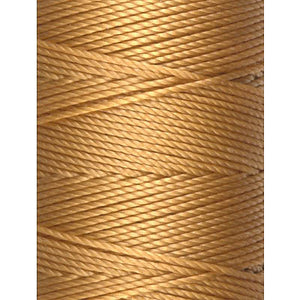 C-LON Bead Cord, Marigold - 0.5mm, 92 Yard Spool - Barrel of Beads
