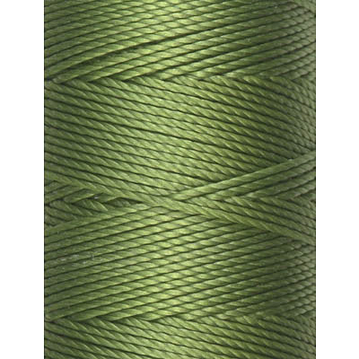 C-LON Bead Cord, Moss - 0.5mm, 92 Yard Spool - Barrel of Beads