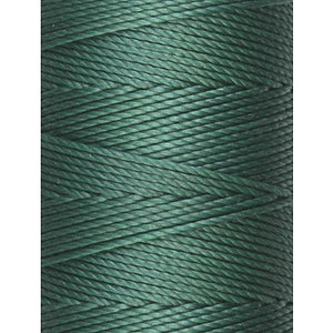 C-LON Bead Cord, Myrtle Green - 0.5mm, 92 Yard Spool - Barrel of Beads